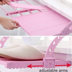 Estante colgante multifuncional para secado de ventanas, radiador plegable para el hogar, balcón, <span class=keywords><strong>Zapatero</strong></span> retráctil - Product Image 6