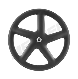 Paire <span class=keywords><strong>de</strong></span> roues 700c en fibre <span class=keywords><strong>de</strong></span> carbone <span class=keywords><strong>de</strong></span> qualité supérieure pour vélos <span class=keywords><strong>de</strong></span> route pneu <span class=keywords><strong>de</strong></span> frein sur jante et engrenage fixe compatible - Product Image 5