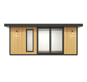 Oficina Modular Prefabricada para Jardín, Cabaña ADU con Estructura <span class=keywords><strong>de</strong></span> Acero, Paneles Aislantes, Casa Pequeña, Solución <span class=keywords><strong>de</strong></span> Fácil Instalación - Product Image 2