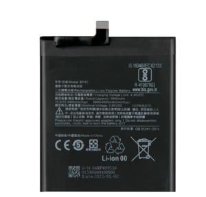 Batería BP41 BP40 para Xiaomi Redmi K20 <span class=keywords><strong>Pro</strong></span>, Mi <span class=keywords><strong>9T</strong></span> <span class=keywords><strong>Pro</strong></span>, Mi9T, Redmi K20 <span class=keywords><strong>Pro</strong></span>, Premium, recargable, 3900mAh - Product Image 1