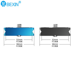 Bixin ขาตั้งกล้อง, จานอะลูมิเนียมอัลลอย PU-50C 60C 70C ซีรีส์ D สำหรับหัวบอลขาตั้ง - Product Image 2