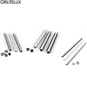 Nouvelle arrivée : profilé en aluminium pour éclairage de meuble de cuisine avec bande LED encastrée, installation facile - Product Image 6