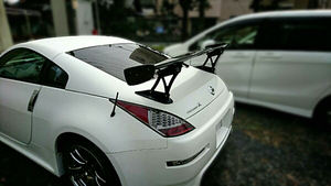 For Nissan <strong>350Z</strong> Z33 Car Styling Carbon Fiber INGS Rear Trunk <strong>GT</strong> Spoiler (1500mm) - Product Image 6