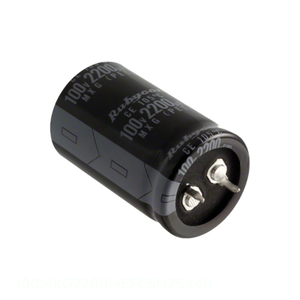 ตัวเก็บประจุแบบ Through Hole CAP ALUM 2200UF 20% 100V SNAP TH 100MXG2200MEFCSN25X40 2200 ยูเอฟ - Product Image 1