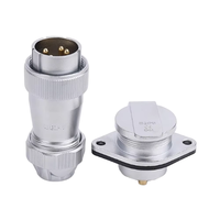 Accessoires de connecteur d'aviation étanches WEIPU IP67 4 6 8 8B 10 11 12 13 19 Core WF32J/TE et prise WF32K/ZG