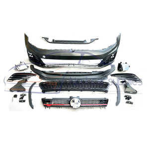 Kit di Modifica Carrozzeria per <span class=keywords><strong>Golf</strong></span> <span class=keywords><strong>7</strong></span>/<span class=keywords><strong>7</strong></span>.5, Assemblaggio <span class=keywords><strong>Paraurti</strong></span> Anteriore per <span class=keywords><strong>Golf</strong></span> <span class=keywords><strong>7</strong></span>/GTI, Minigonna Laterale e Scarico Posteriore - Product Image 5