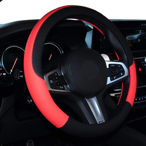 Funda Protectora para Volante de Coche de Cuero PVC PU Universal en 6 Colores - Product Image 1