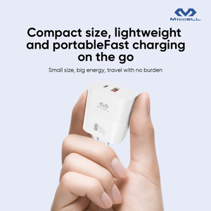 Chargeurs rapides USB-C Miccell 20W pour <span class=keywords><strong>iPhone</strong></span> 8 9 10 Plus Adaptateur secteur mini 20W Prise EU US Chargeur de téléphone portable - Product Image 3
