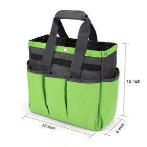 Zware <span class=keywords><strong>Canvas</strong></span> Stof Tuingereedschapstas Aanpasbare Oem/Odm Heavy Duty Elektrische Organizer Draagtas Voor Timmerlieden Loodgieters - Product Image 6