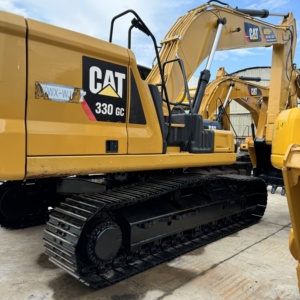 รถขุด CAT 330GC สีเหลือง อุปกรณ์ก่อสร้างสำหรับงานหนัก - Product Image 6