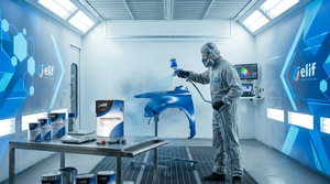 Hochleistungs-2K-Extra-Schwarz Hochdeckende Beschichtungsfarben Guter Preis Acryl-Polyurethan für Autoreparatur - Product Image 2