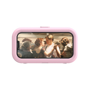 Waterproof Anti-Fog Plastic Modern Sustainable Bathroom Mobile Phone Holder Wall Hanging Kitchen Telescopic <b>Brushing</b> Douyin - Product Image 1
