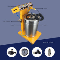 Machine de revêtement électrostatique à haut rendement KFB Pulvérisateur Outil de revêtement métallique de précision pour une expérience sans souci