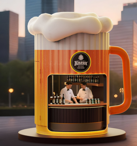 Personaliza tu <span class=keywords><strong>Tienda</strong></span> de <span class=keywords><strong>Cerveza</strong></span> con Diseño de Tigre Grande de Grado Comercial y Decoración Interior - Tiendas Prefabricadas de <span class=keywords><strong>Cerveza</strong></span> Tiger - Product Image 6