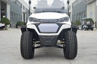 Voiturette de golf électrique homologuée pour la route Leibin, 6 places, batterie lithium 72V, couleur personnalisée, buggy tout-terrain, autonomie 90 km, vitesse 30-50 km/h, châssis en acier