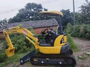 Excavatrice Komatsu PC30MR d'occasion de 3 tonnes, petite mini excavatrice japonaise originale PC30 à vendre d'occasion - Product Image 3