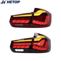 Feux arrière HETOP F31 2012-2018 Série 3 Édition Voyage, amélioration des feux arrière, éclairage LED Dragon Scale, Plug and Play pour BMW