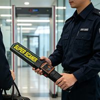 Détecteur de métaux portatif MD-3003B1 pour la sécurité des aéroports et des écoles, scanner manuel de métaux pour les examens et les contrôles de sécurité des lieux