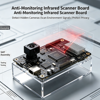 Détecteur de caméra espion cachée OEM ODM, carte PCB FR-4, scanner infrarouge, prototypage de carte mère, assemblage SMT, test ISO