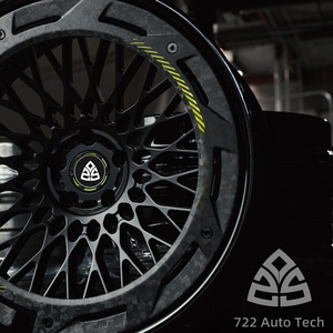 722auto - Ruedas Personalizadas de Aleación de Aluminio 18 19 20 21 22 para Automóviles de Pasajeros, <span class=keywords><strong>Aero</strong></span> Forjadas en Fibra de Carbono 5x120 5x114.3 5x112, Compatibles con G30 F30 - Product Image 4