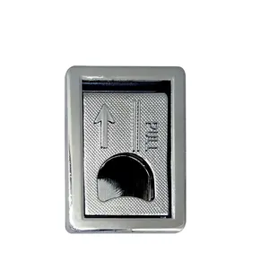 Oferta por tiempo limitado LS731 Aleación de zinc Tirador al ras Tirador de gabinete Cerradura de avión Tipo de cerrojo Cerradura de puerta Manija invisible