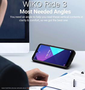 Hot <span class=keywords><strong>Wiko</strong></span> Ride3 Cartoon Skin-Feel Phone Case Plusieurs couleurs Soft TPU + PC Material Excellent Kickstand Mobile Phone Case - Product Image 6