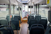 Bus Urbain Électrique 9M à Batterie pour Transport de Passagers, Direction Automatique à Gauche, État Neuf