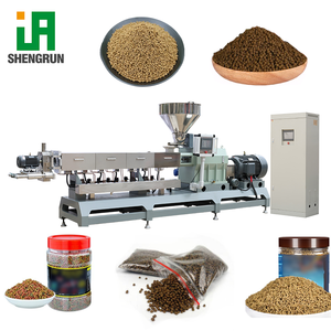 Usine de fabrication d'aliments pour poissons en granulés flottants, machine extrudeuse automatique peu coûteuse pour aliments aquatiques pour poissons - Product Image 4
