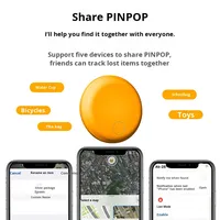 Localisateur intelligent GPS étanche et respectueux de l'eau, 4G, AirTags de réseau, dispositif anti-perte pour personnes âgées, compatible avec IP67 «Find My» d'Apple