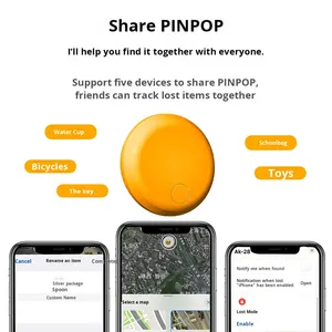 Localizador inteligente GPS resistente al agua para uso acuático, etiquetas de aire de red 4G, dispositivo antipérdida para ancianos, compatible con 'Find My' IP67 de <span class=keywords><strong>Apple</strong></span> - Product Image 3
