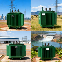 Transformateur de puissance immergé dans l'huile, Variac, transformateur variable, entrée 10 kV, sortie bobine triphasée 380 V/480 V