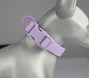 Collar y correa de nailon recubierto de PVC personalizado para perros y gatos, venta al por mayor, collar de perro de PVC de liberación rápida FI - Product Image 3