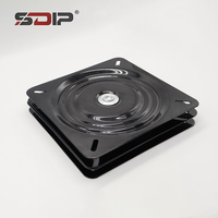 Support de plateau tournant robuste de 10 pouces plaque pivotante rotative à 360 degrés pour chaises de salle à manger tabourets de cuisine chambre marine