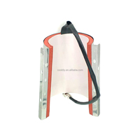 Presse à chaud conique 17 OZ pour tasses avec plaque en fer et élément chauffant flexible en silicone