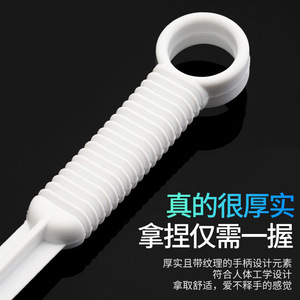 Raquette anti-mouches en plastique à long manche, durable, pour usage domestique, tue-moustiques et mouches manuel, épaissi, grande taille - Product Image 2
