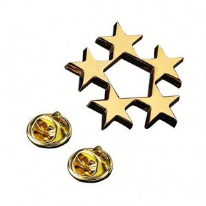 Oem bán buôn tùy chỉnh thời trang 3D logo huy hiệu khuôn thấp phí chi phí giá cứng men tùy chỉnh Trâm badg - Product Image 4