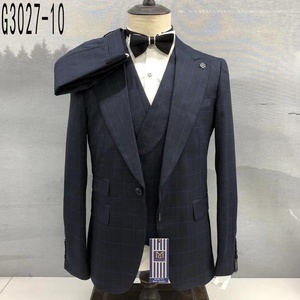 Traje de Boda para Hombre al por Mayor, Trajes Sastre Elegantes, Blazer para Hombre, Corte Slim Fit, Conjunto Premium de Tres Piezas para Hombre M137 - Product Image 5