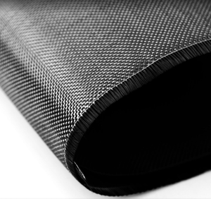 Tissu en fibre de carbone sergé 3K 240G T300 2x2 1m 3500MPa résistant à la corrosion CCS ISO9001 pour coque de bateau marin, pont de yacht, OEM - Product Image 1