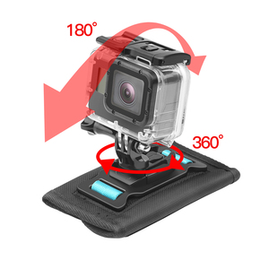 Nouveau clip de sac à dos à boucle à dégagement rapide support de pince de Rotation à 360 degrés pour <span class=keywords><strong>cam</strong></span>éra GoPro Hero 8 7 5 noir Xiaomi Yi 4K Sjcam <span class=keywords><strong>Eken</strong></span> - Product Image 1