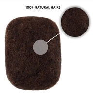 Cheveux Remy en vrac de haute qualité sans attaches, cheveux humains péruviens QVR Afro Kinky Curly Wave en vrac pour tressage, couleur naturelle