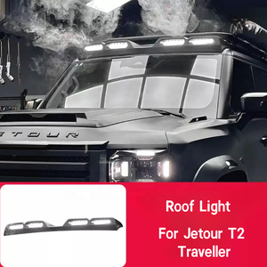 4x4 कार सहायक सहायक उपकरण डिफेंडर शैली चार-दीपक शीर्ष छत लाइट एलईडी छत प्रकाश सुव जेटौर यात्री टी 2 2025 2026 सहायक उपकरण - Product Image 3