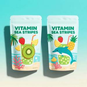 Sachet d'emballage alimentaire personnalisé en aluminium mat entièrement imprimé, avec fermeture éclair, de qualité alimentaire, type pochette stand-up avec sac plastique refermable - Product Image 6