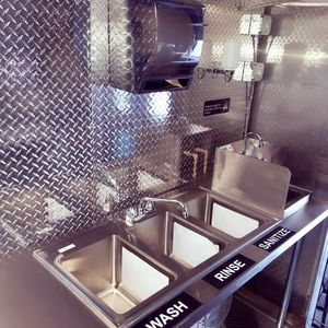 Chariot de <span class=keywords><strong>cuisine</strong></span> portable, kiosque alimentaire, pour Pizza et café, outil électrique - Product Image 6