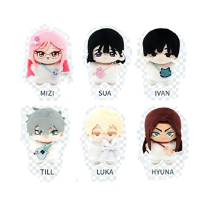 Lot de 12 Boîtes en Gros Authentiques ALIEN STAGE Série Peluches Étoiles de Mer Figurines Surprise Kawaii <span class=keywords><strong>Mizi</strong></span> Till Ivan Luka Figuras - Product Image 1