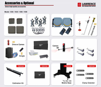 Máquina de alineación de cuatro ruedas personalizada Lawrence Stock de fábrica Equipo de alineación de ruedas universal 3D
