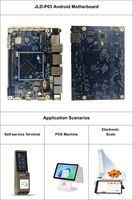 Placa Base Digital para Kiosco JLD-P03, Placa ARM Integrada RK3568, Placa Principal Rockchip LVDS de 4GB DDR4 para Máquina POS Linux
