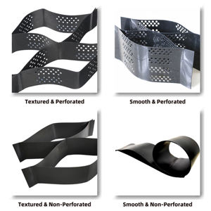 Géocell en <span class=keywords><strong>plastique</strong></span> et cellule de drainage en PP |   HDPE renforcé pour la construction routière, la stabilisation des allées et des graviers - Product Image 1