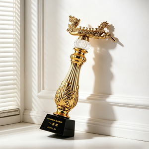 Trophées et récompenses Dragon Boat en métal style coupe, vente en gros directe usine - Product Image 2