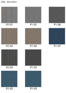 Losetas de Alfombra Modernas Reversibles de Color Sólido, Diseño Modular de Material PP/Polipropileno para Uso en Oficina y Hogar - Rompecabezas para Oración y Golf - Product Image 6