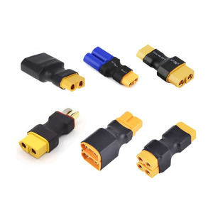สายเชื่อมต่อหัวต่อ T30 XT60 XT90 ตัวผู้ ตัวเมีย สำหรับแบตเตอรี่ลิเธียมไฟฟ้าและแบตเตอรี่ RC Lipo สายปลั๊ก XT90 XT30 XT60 - Product Image 2
